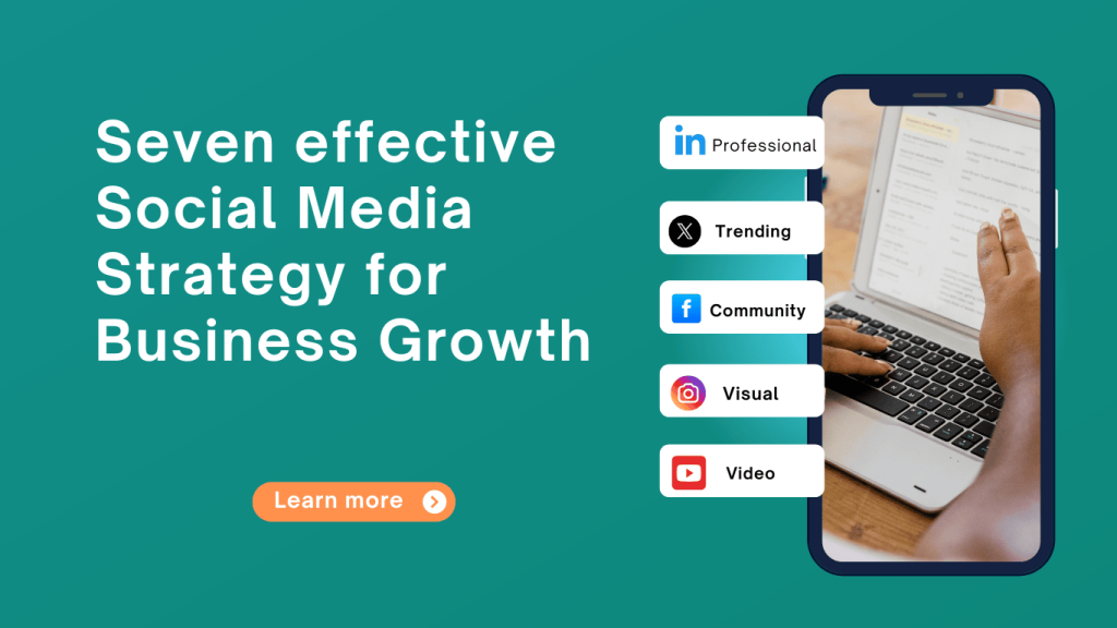 Seven effective Social Media Strategy for Business Growth